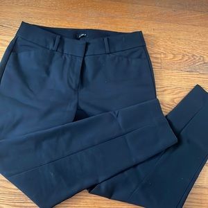 Classic Black Skinny LOFT Work Pants